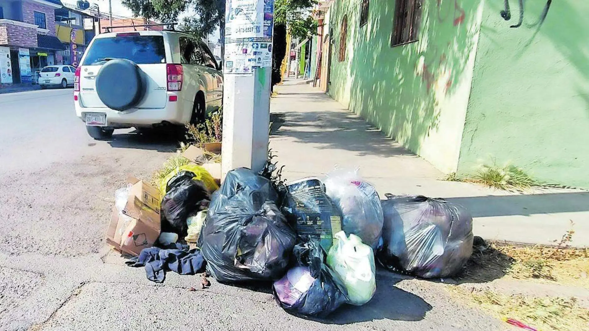 Basura en Las Quintas